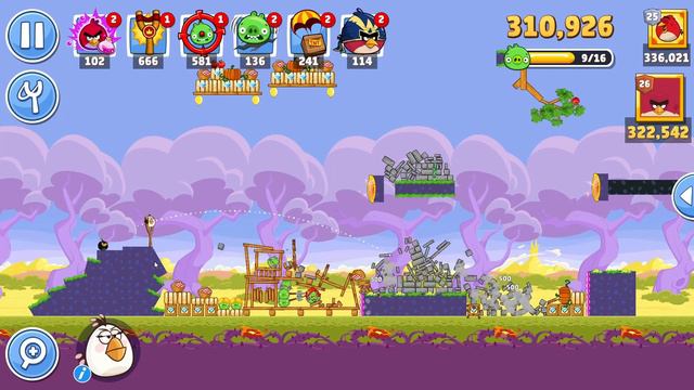 Angry Birds Friends Level 5 Tournament 1349 three stars NO POWER-UP walkthrough 2024-01-29 смотреть онлайн