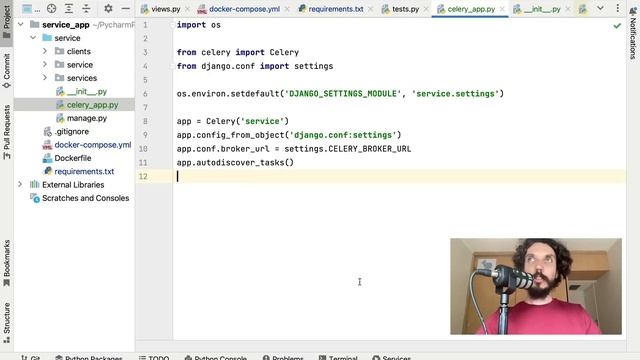 Оптимизация Django. 5 - Celery + Docker смотреть онлайн