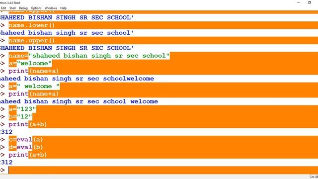 STRING IN PYTHON смотреть онлайн