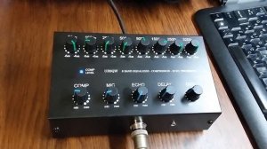 UR6QW 8-ми полосный Эквалайзер Компрессор Эхо IC-756pro