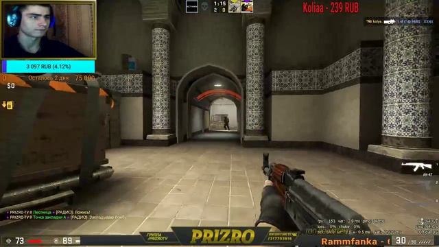 CS.GO СТРИМ + РОЗЫГРЫШ НА ИГРУ WARMA ЗА +200 ПОДПИСЧИКОВ смотреть онлайн