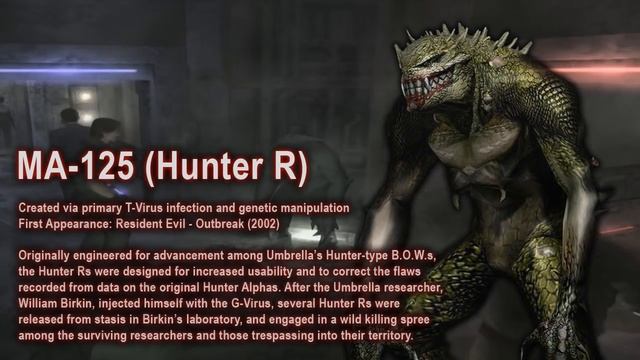 B.O.W. Battle Data - Hunter (Resident Evil) смотреть онлайн
