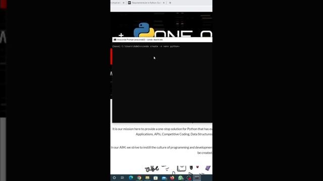 virtualenvironment venv | anaconda | #pythonprogramming смотреть онлайн
