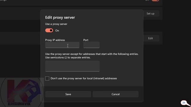 Proxy Client Configuration on Windows 11 through Edge Browser смотреть онлайн