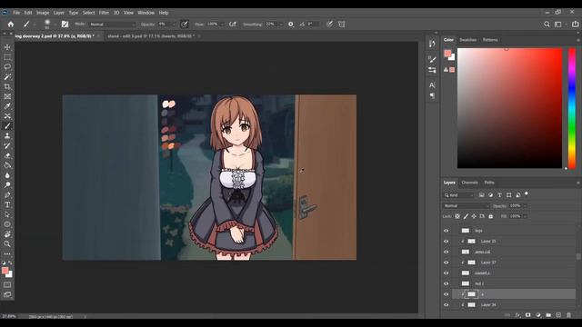 Anime Speed-paint смотреть онлайн