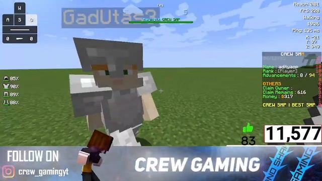 New Journey Begin ! In Crew Smp || Java + Pe Crack 1.19 Server || 24/7 server || Rasta To 12k смотреть онлайн