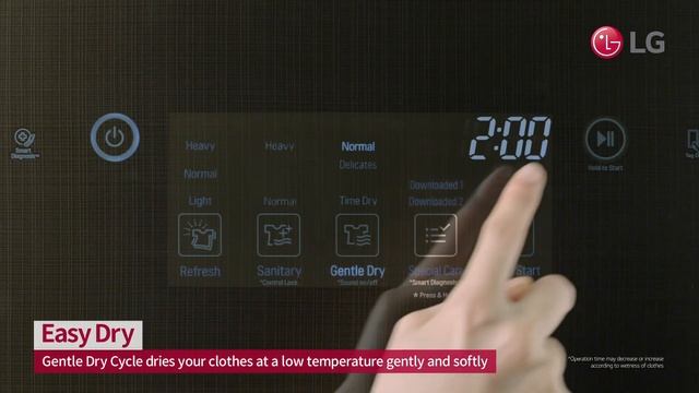 Szafa parowa LG Styler – osuszanie смотреть онлайн
