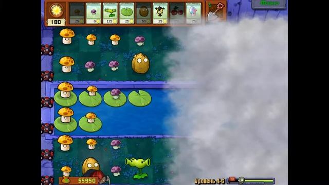 Прохождение Plants Vs Zombies (без комментариев) - ▶️Уровень 4◀️ смотреть онлайн