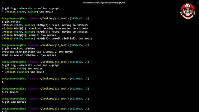Git Recover deleted files even after Hard Reset git reset --hard | git reflog | fsck смотреть онлайн