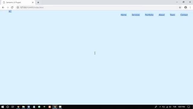 SEMANTIC UI: Responsive Web Tasarımı - Ders 1: UI, Segment, Menu, Header смотреть онлайн