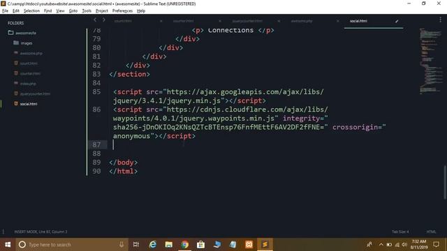 CounterUp jQuery Plugin to Animate Number Count from Zero to Value смотреть онлайн