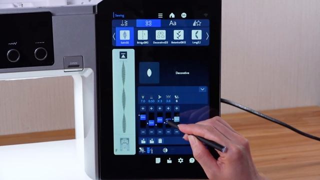 Selecting Stitch Patterns on the Continental M17 смотреть онлайн