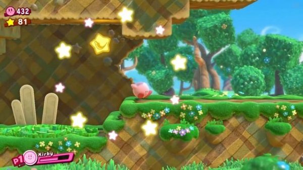 Kirb in Kirby Star Allies Part 2 | Secret Classic Level Easter Egg, Title Screen & Mini Games