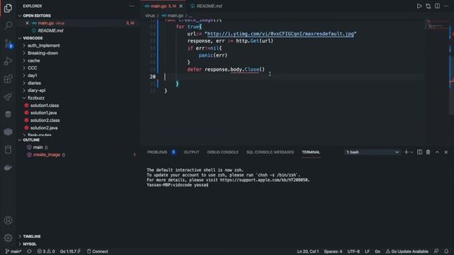 Coding a Virus in Golang смотреть онлайн