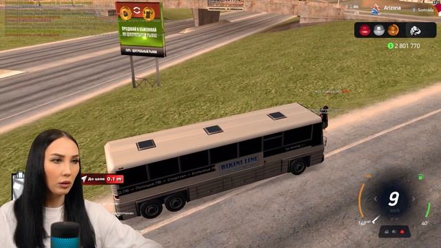 1 ЧАС работаю АВТОБУСНИКОМ на ARIZONA RP смотреть онлайн