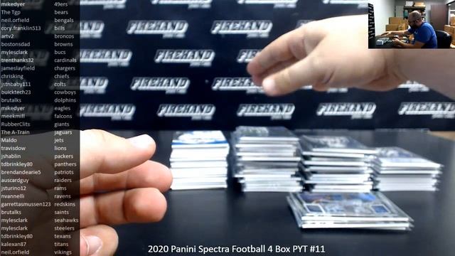 10/26/2020 2020 Panini Spectra Football 4 Box PYT #11 смотреть онлайн