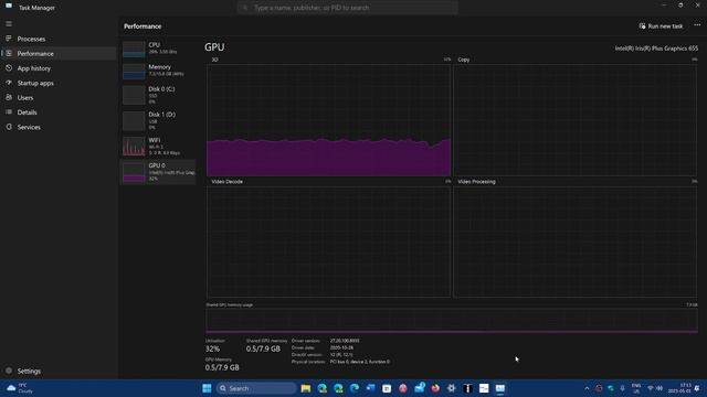 Windows 10 11 Dedicated and shared GPU memory viewer question смотреть онлайн