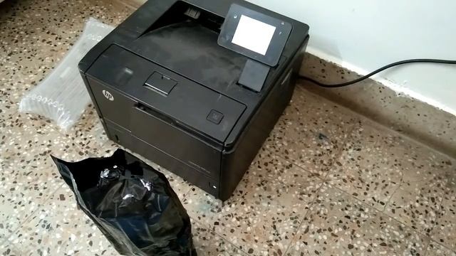 how to insert cartridge in Hp Laserjet pro 400 printer //Hp laserjet 400 cartridge installation смотреть онлайн
