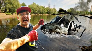 Эти жуткие и опасные находки мы подняли со дна, где затонул вертолет!