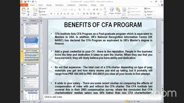 CFA (USA) Orientation смотреть онлайн