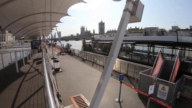Пирс Лондонский глаз - London Eye Pier (Waterloo Millennium Pier) смотреть онлайн