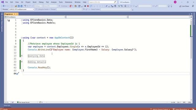Part-15: Retrieve, Update and Delete data in ef core | Entity framework core 7.0 tutorial | ef cor смотреть онлайн