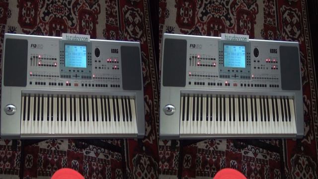 KORG PA 50 professional arranger synth performing Standard 16 Beat 1 music in 3D 4K UHD смотреть онлайн