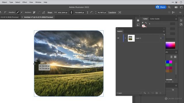 How to Make and Edit a Clipping Mask in Adobe Illustrator смотреть онлайн