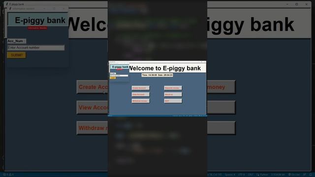 Bank managenment system using python & sqlite3 смотреть онлайн