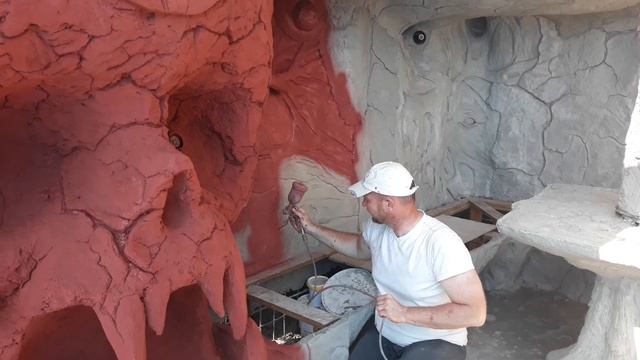 Ад.. пекло .... работа из арт бетона. работа Мастерская "Демиург" смотреть онлайн