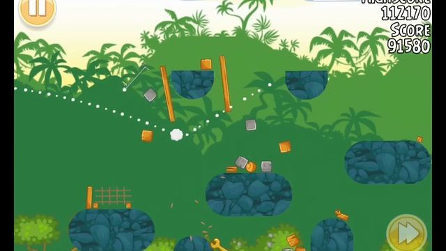 Angry Birds 21-8 Bad Piggies 3 Star Walkthrough (Angry Birds Classic 21-8) смотреть онлайн