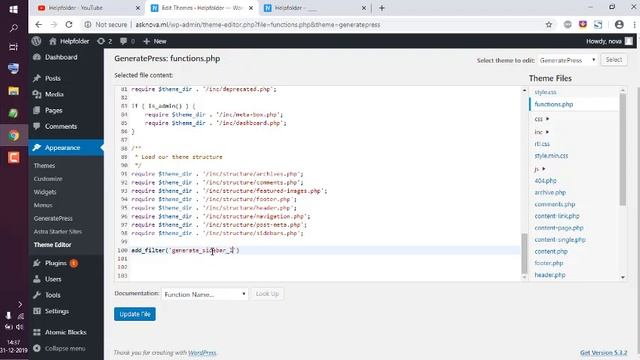 GeneratePress - How to Remove Sidebar in WordPress смотреть онлайн