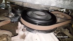 Стук разбитого шкива коленвала на Volkswagen LT 2.5 TDI