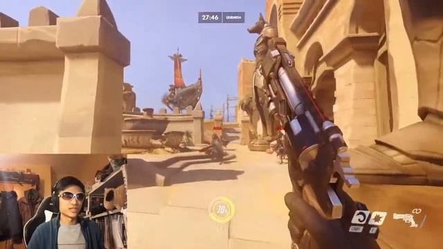 [Overwatch] How to set up bots for practicing headshots UPDATED смотреть онлайн