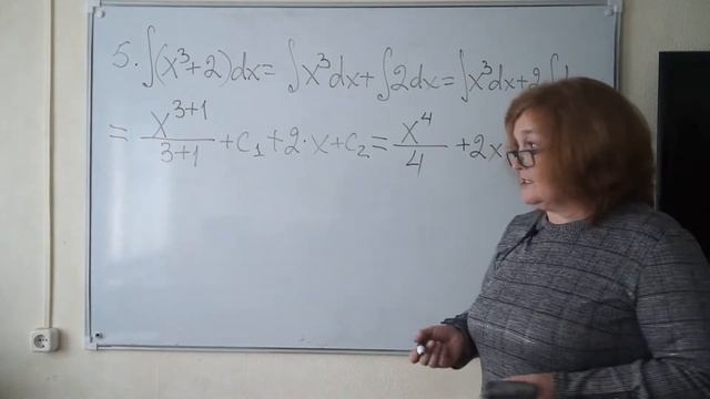 Александрова С.В. Неопределенный интеграл (Часть 1) смотреть онлайн