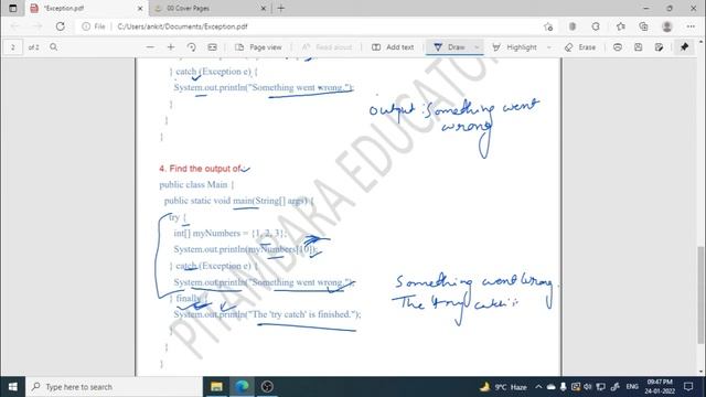 #18 EXCEPTION HANDLING | TERM 2 | INFORMATION TECHNOLOGY CLASS-12| 802| UNIT-3 FUNDAMENTALS OF JAVA смотреть онлайн