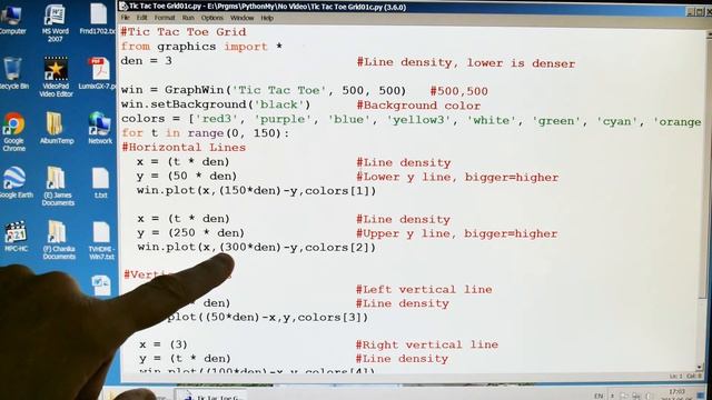 550-Python Tic Tac Toe Grid, Graphical смотреть онлайн