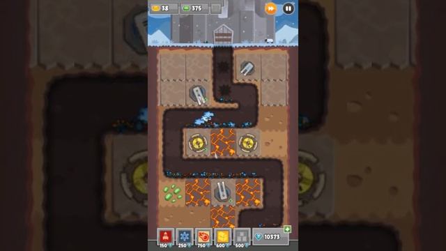 Digfender Walkthroughs ★ Level 55 ★ Treasure Map смотреть онлайн