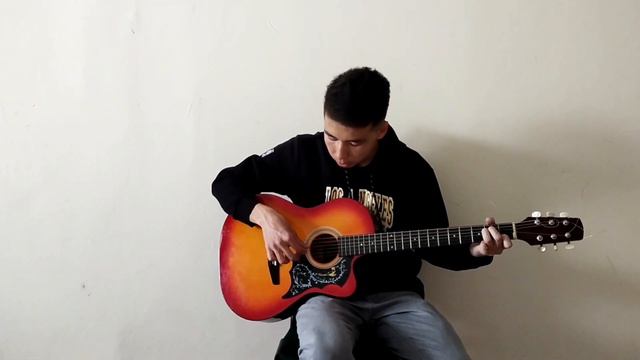 Саған ешкім тең келмейді-niyazkul & Айбек Серикханов.Гитарада ойнап үйрену смотреть онлайн