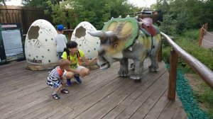 Динопарк в Крылатском (Динозавры в парке SKAZKA в Москве)