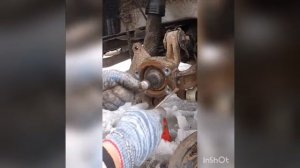 Замена задней ступицы SsangYong Actyon New, Awd, d2.0t 2011 г.