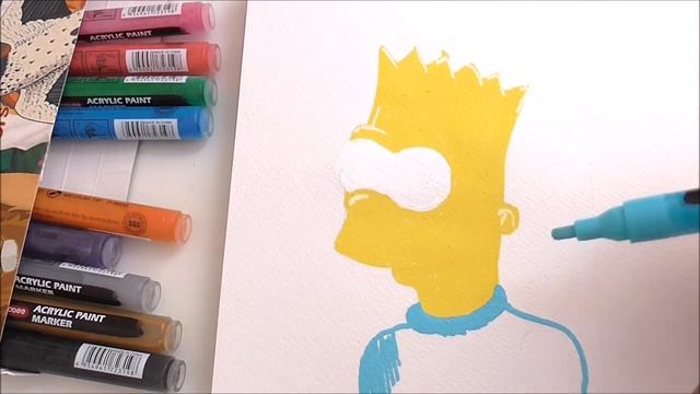 How to DRAW SIMPSON easy смотреть онлайн