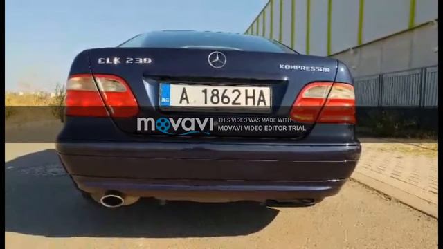 Mercedes CLK230 Kompressor exhaust смотреть онлайн