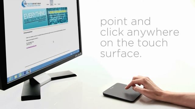 Сенсорная панель Logitech Wireless Rechargeable Touchpad T650_ENGLISH