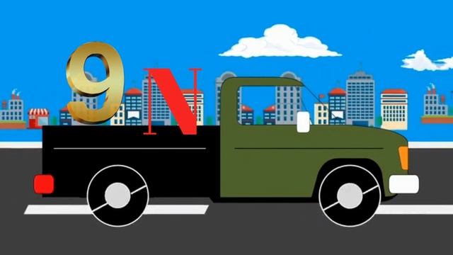 Alphabet With Cars video-How to learn ABC- A for apple soft kids folder смотреть онлайн