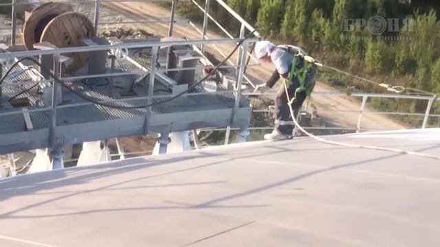 Теплоизоляция Броня на изотермических резервуарах АО ЕвроХим Северо Запад г Кингисепп смотреть онлайн