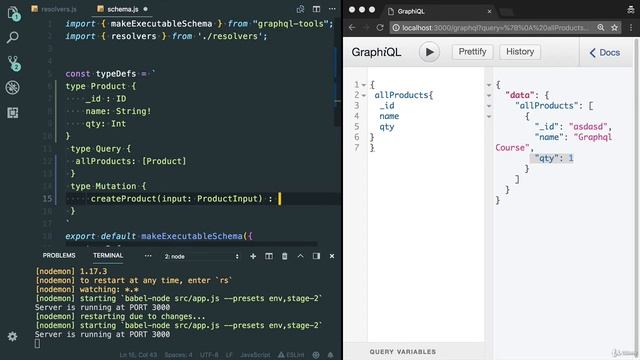 LESSON 17 - Create Record in MongoDB Using GraphQL Mutation смотреть онлайн