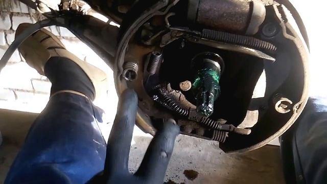 Замена тросиков ручника Chevrolet LANOS