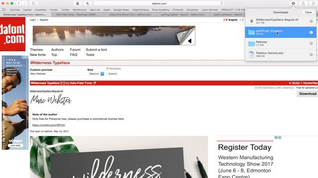 MY FAVORITE FREE FONTS! + HOW TO INSTALL THEM смотреть онлайн