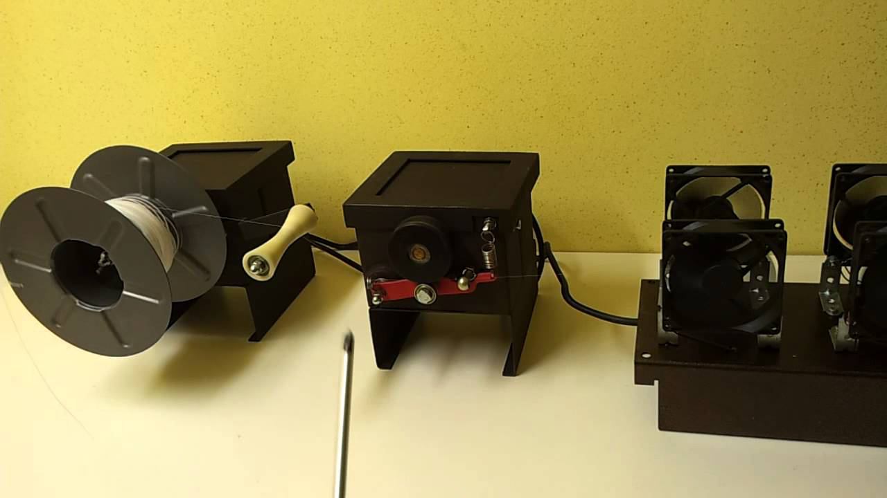 3D принтер. Нить для 3D принтера. Экструдер для изготовления нити. смотреть онлайн